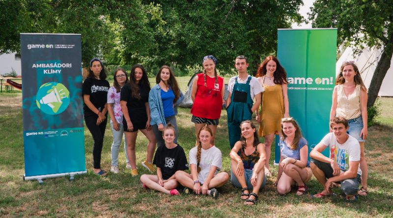Slovak young ambassadors were in a wilderness camp at Veľkolélsky Island
